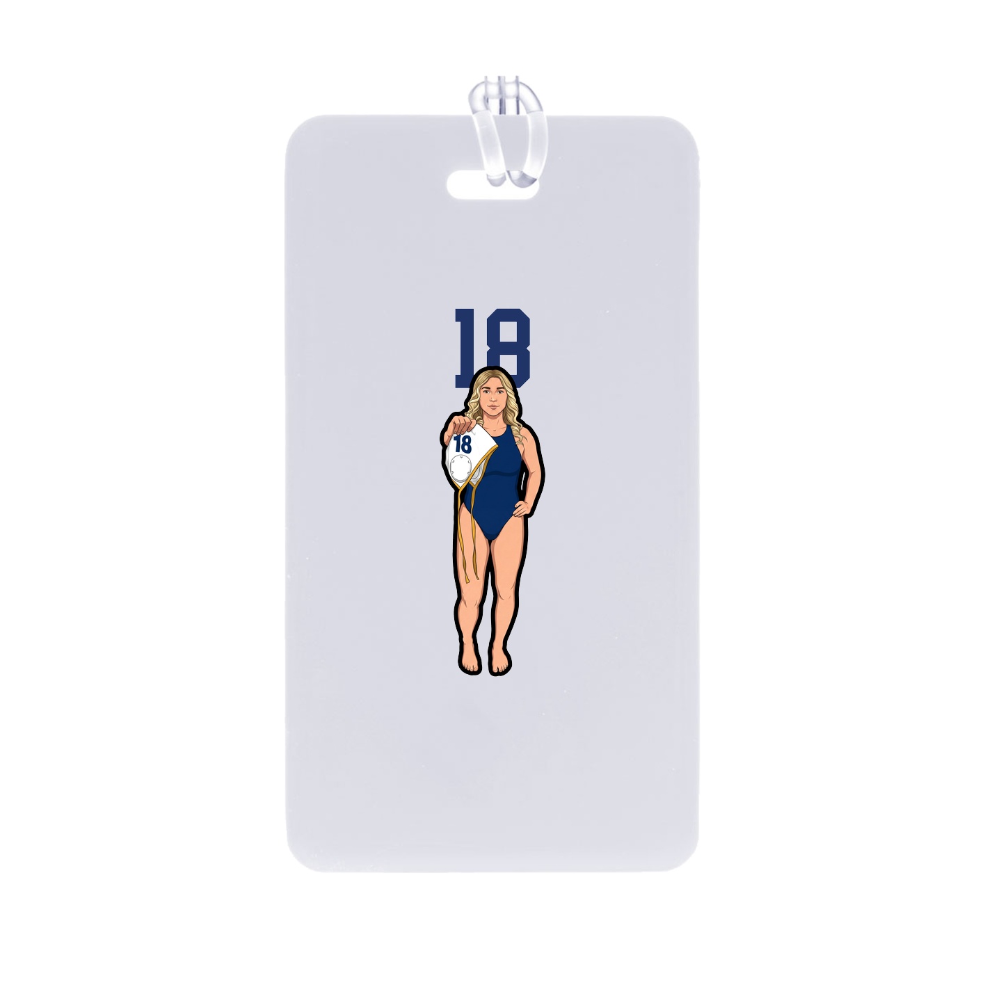 Bag Tag — Number Top in Classic