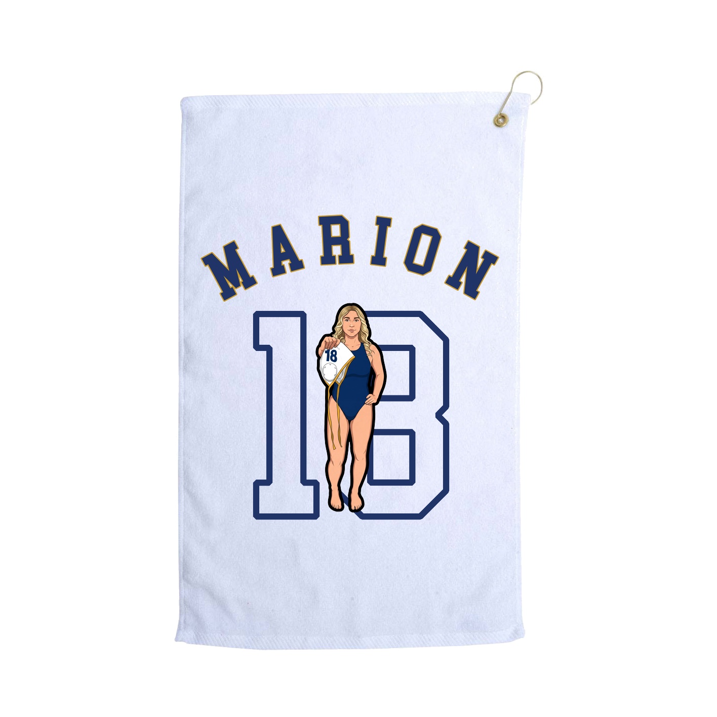 Terry Velour Golf Towel