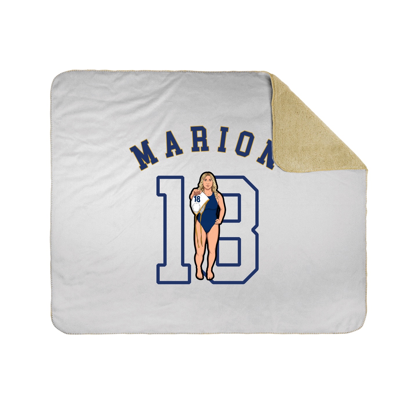 Throw Blanket — Shirsey Arch in White