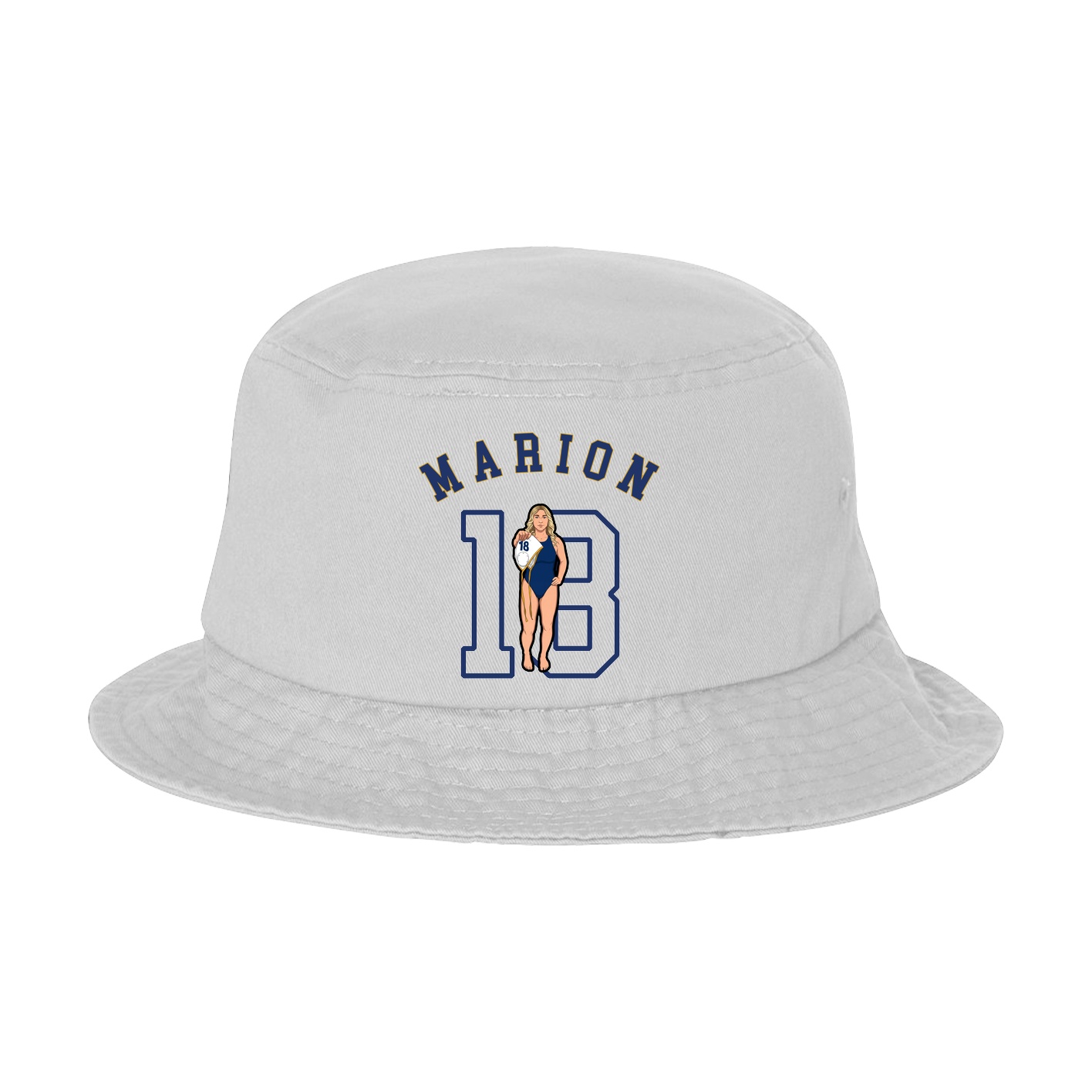 Bucket Cap — Shirsey Arch in White