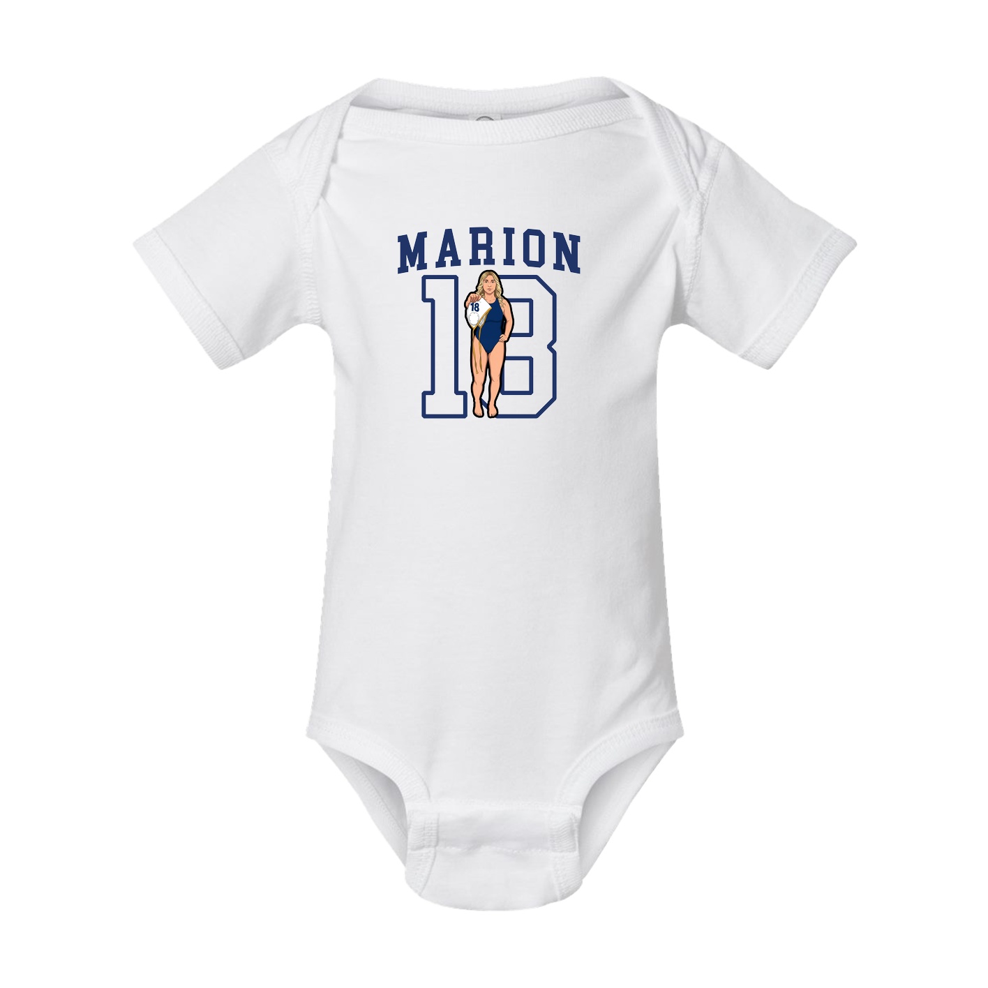 Baby Onesie — Shirsey in White