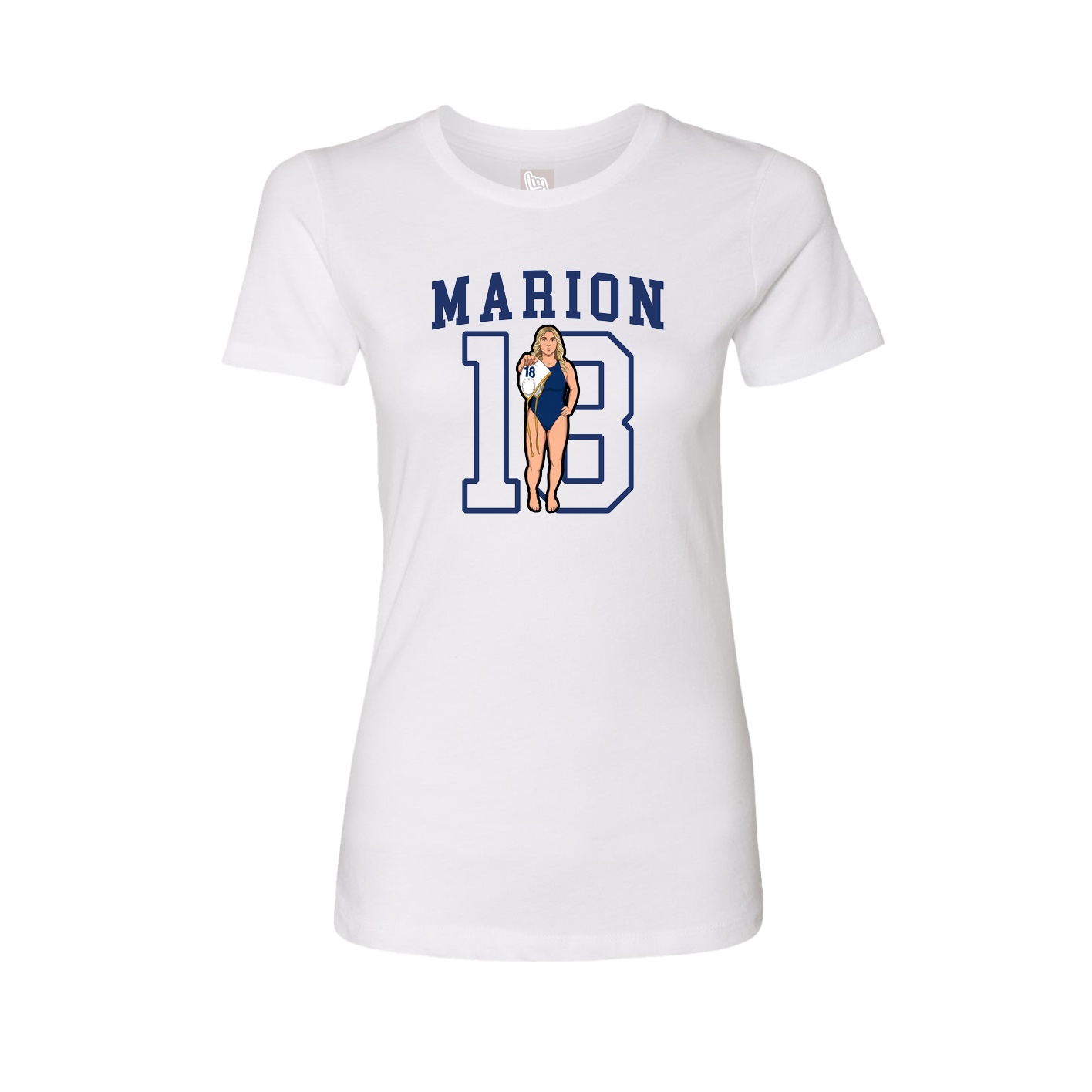 Fitted Women's Tee — Shirsey in White