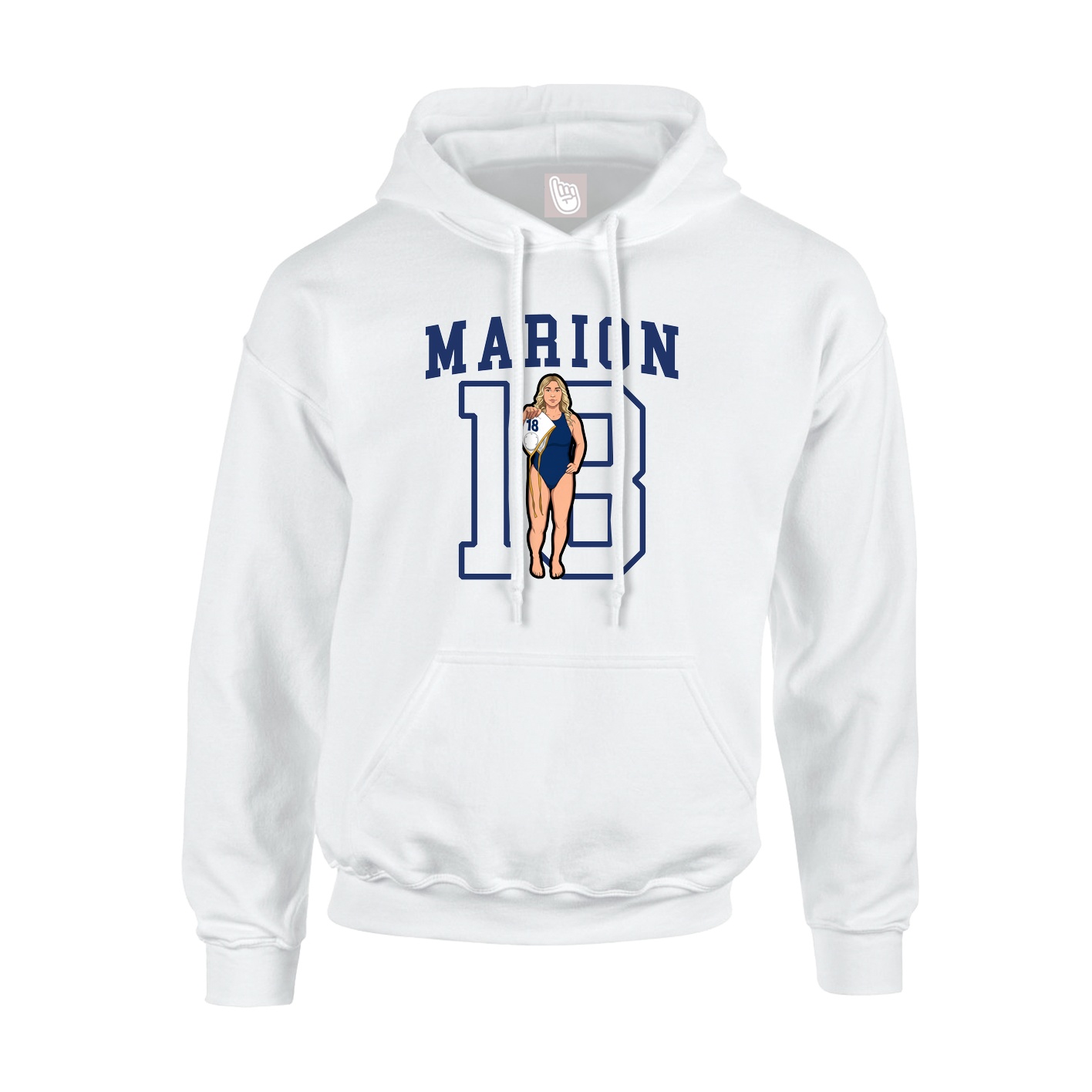 Youth Hoodie — Shirsey in White