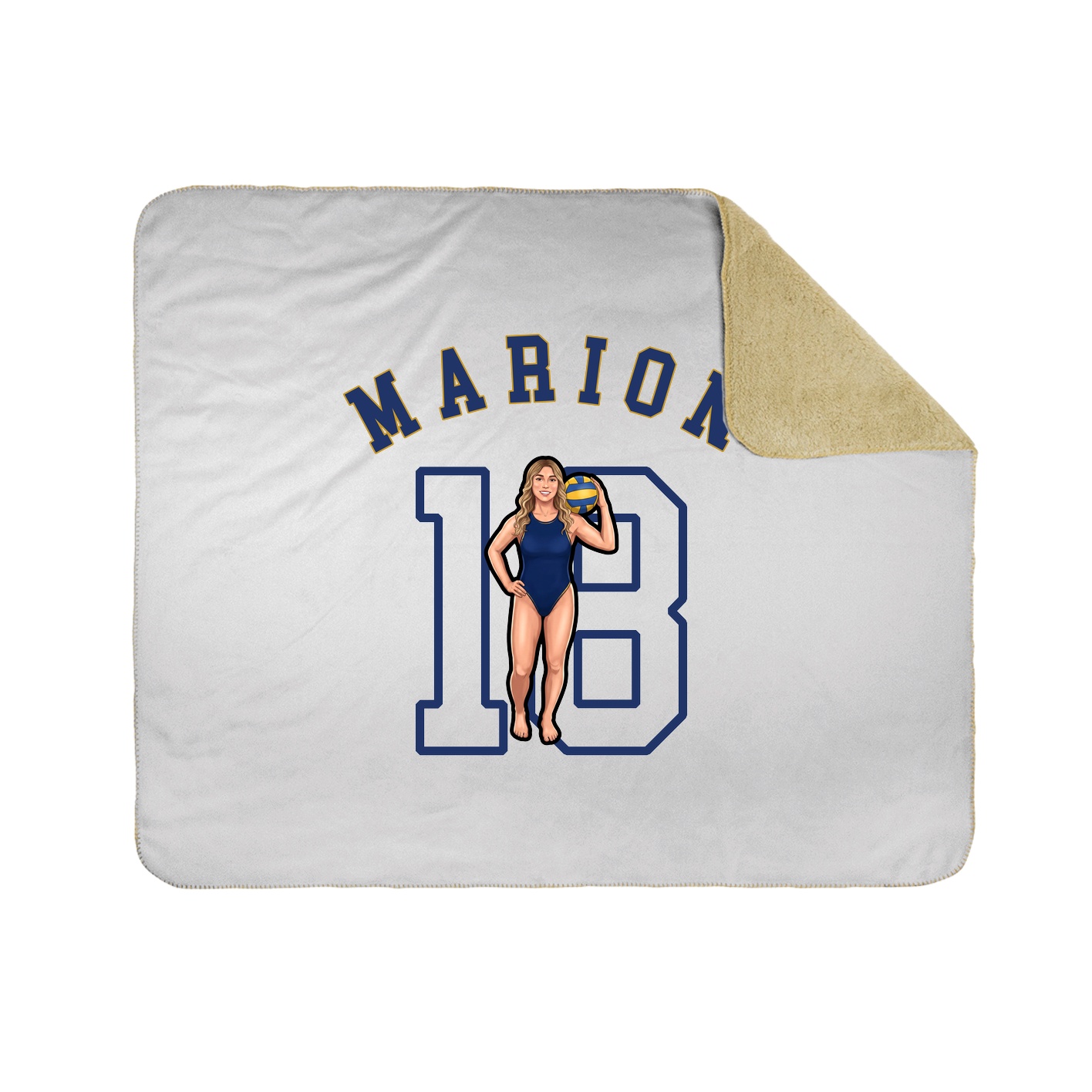 Throw Blanket — Shirsey Arch in White