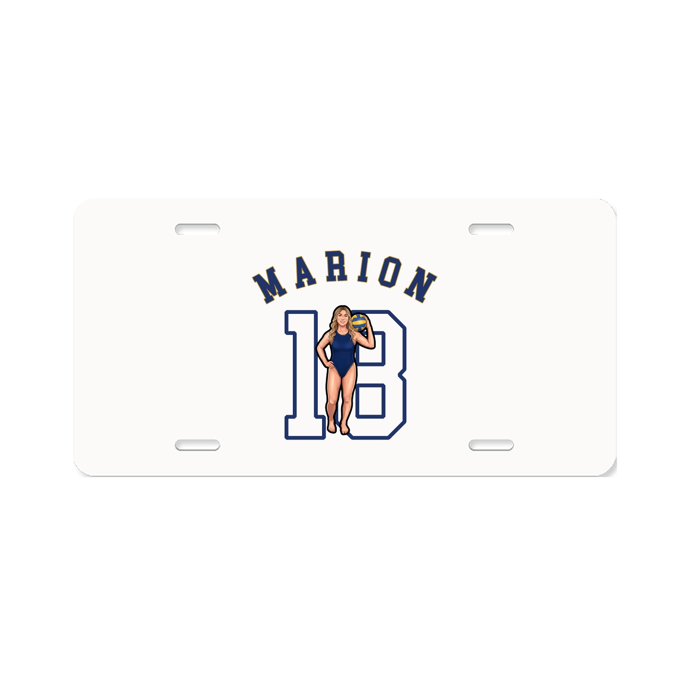 License Plate — Shirsey Arch in Classic