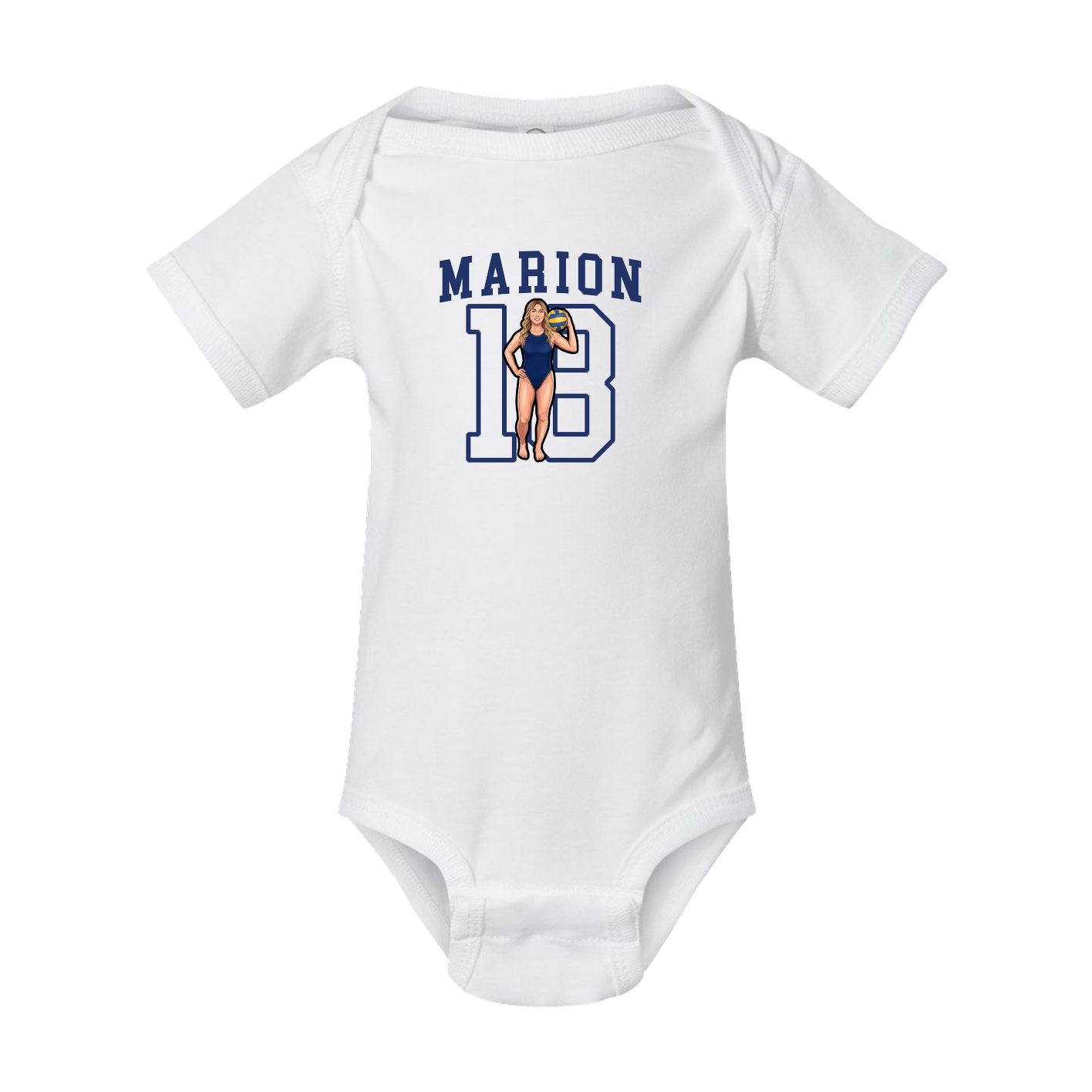 Baby Onesie — Shirsey in White