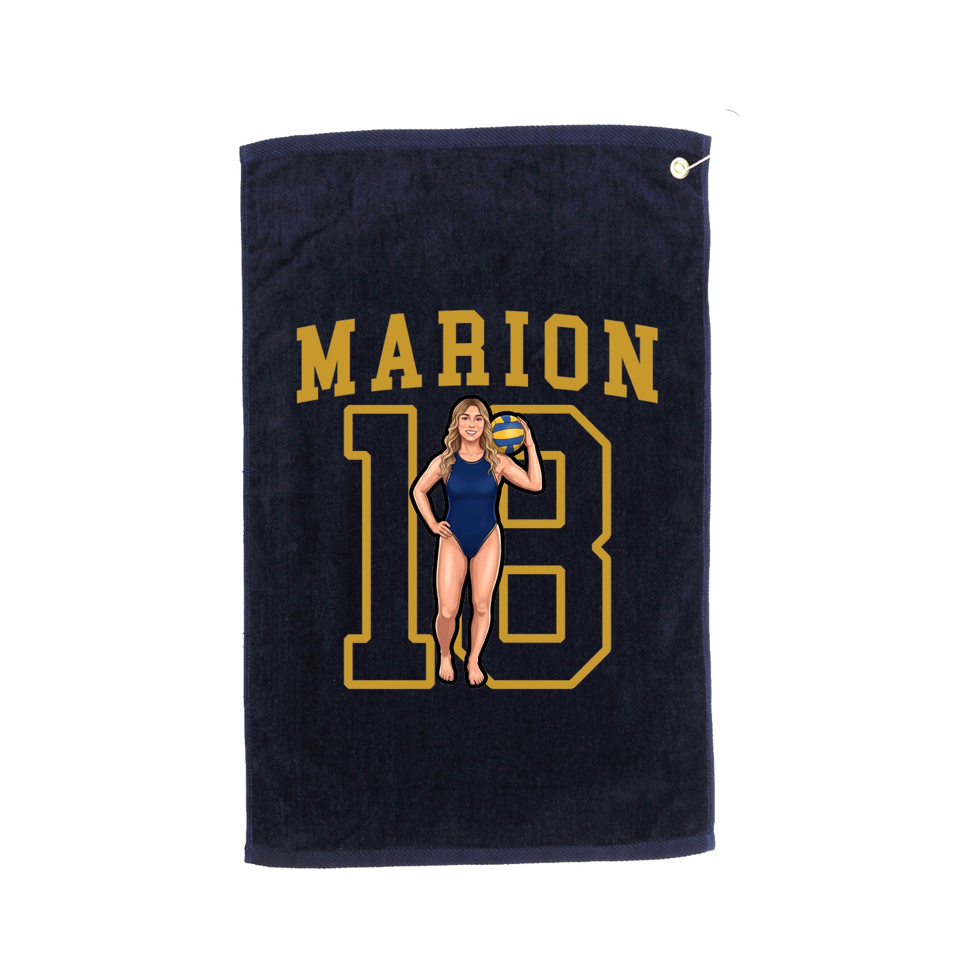 Golf Towel — Shirsey in Navy