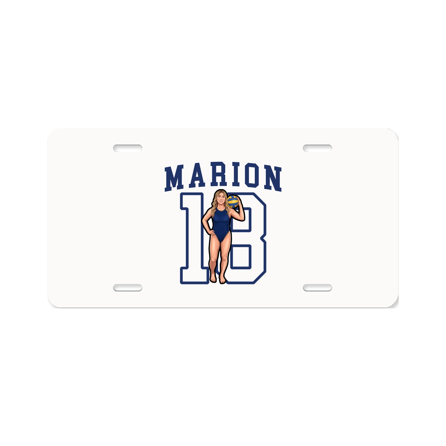 Aluminum License Plate