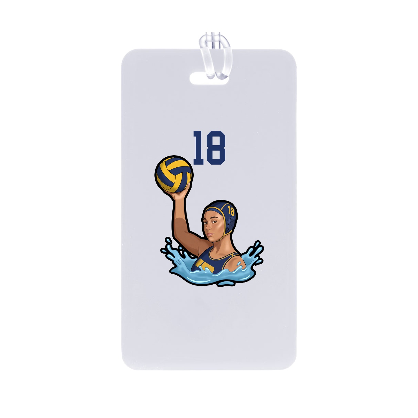 Bag Tag — Number Top in Classic