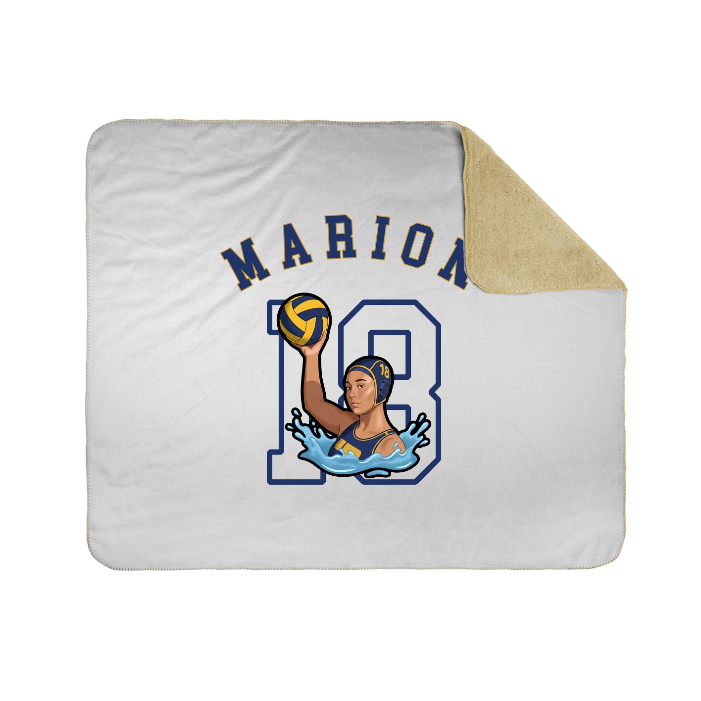 Throw Blanket — Shirsey Arch in White