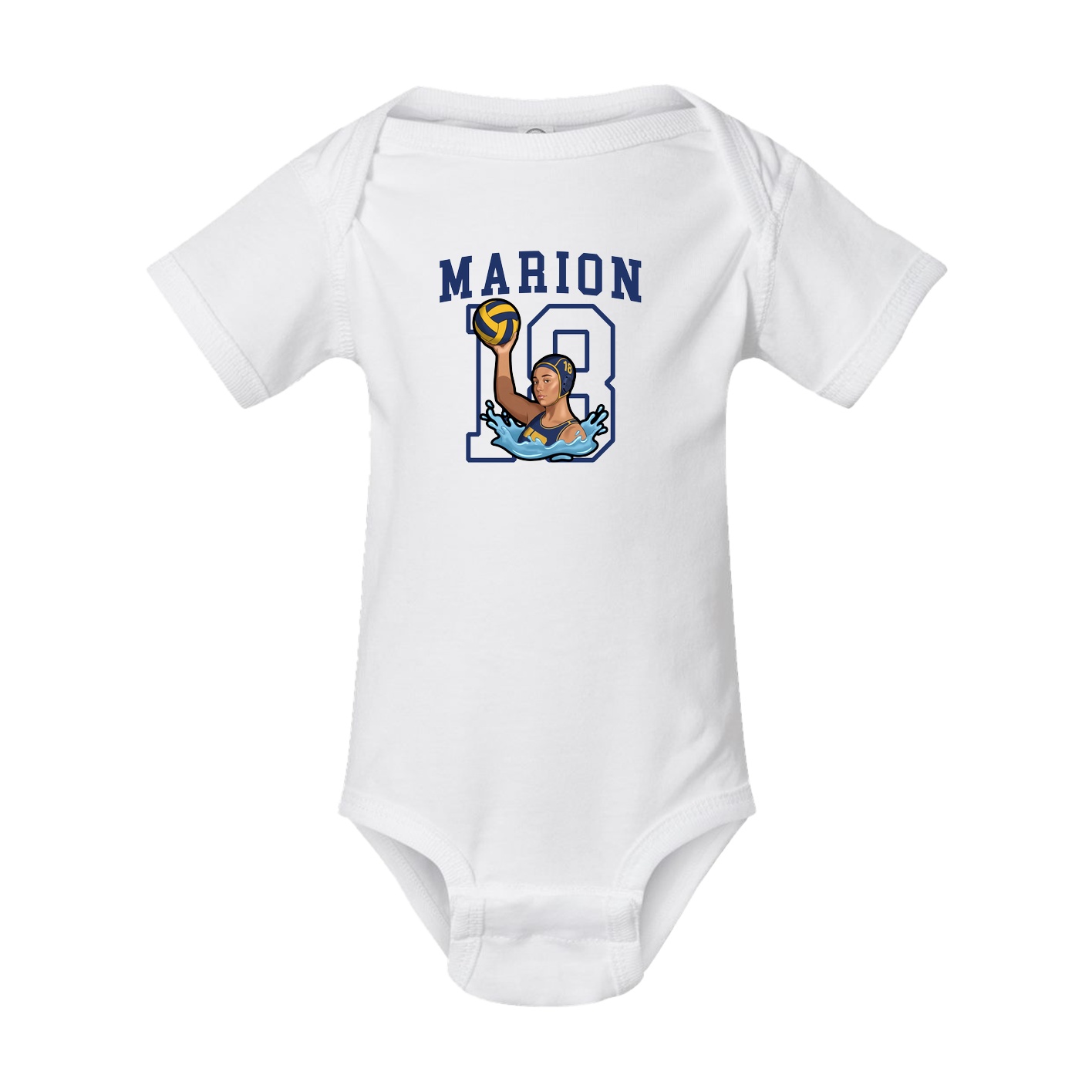 Baby Onesie — Shirsey in White