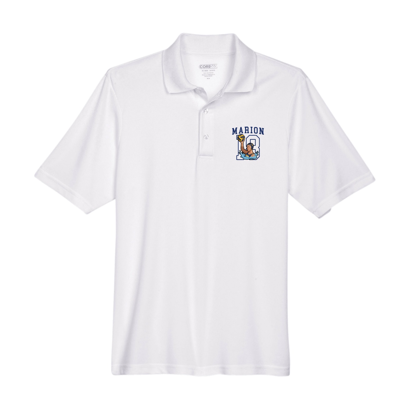 Performance Polo — Shirsey in White