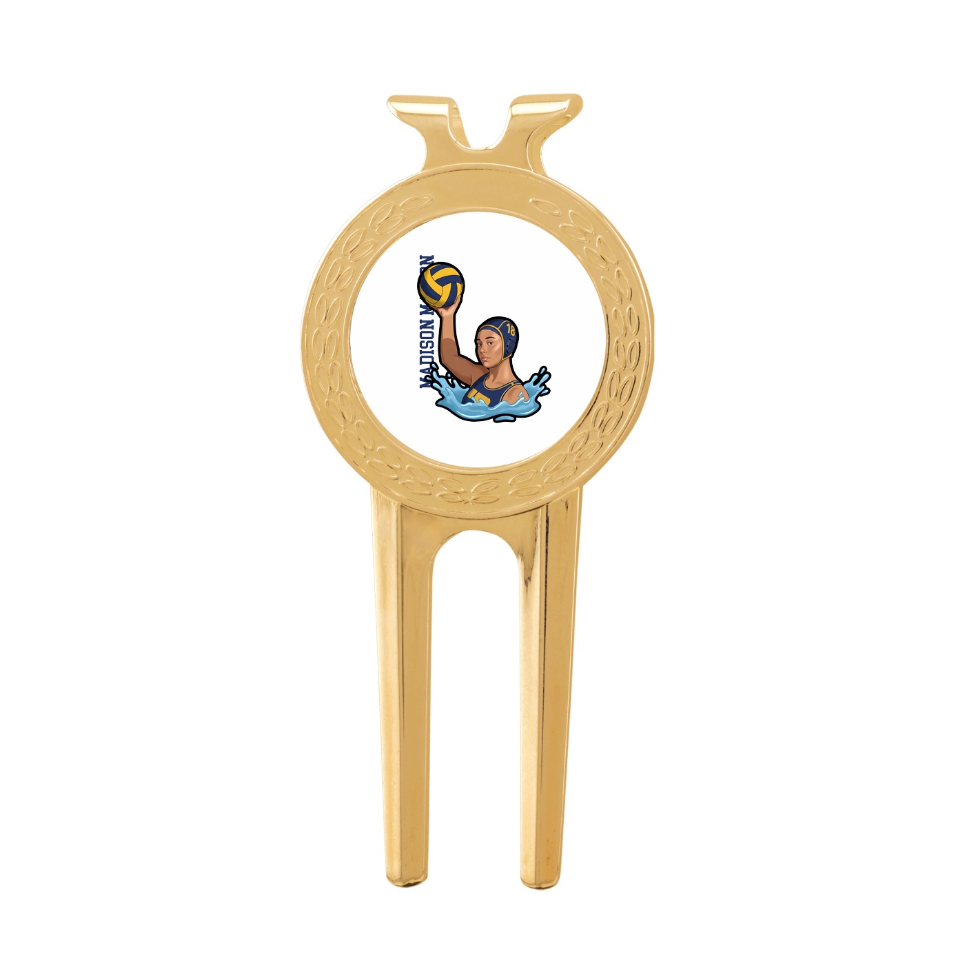 Divot Tool with Ball Marker — Name Vertical in Classic