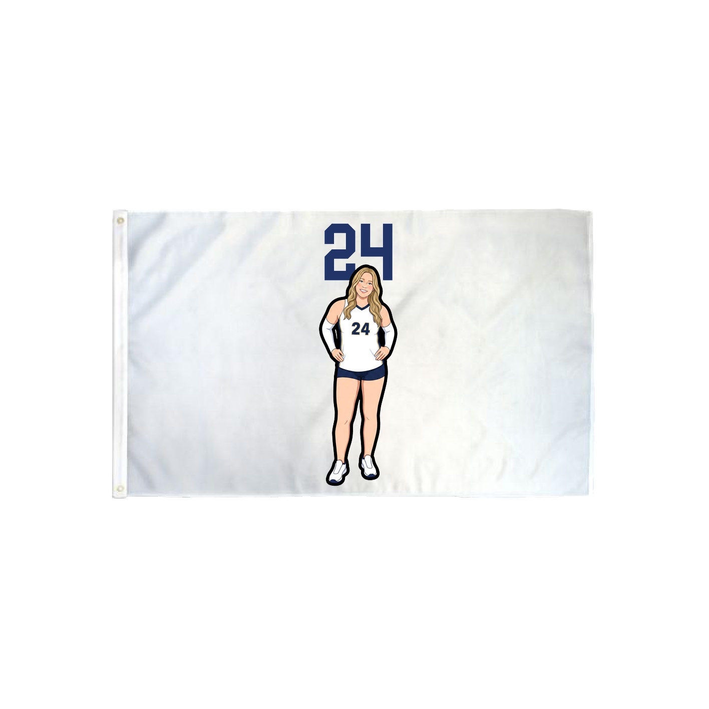 3x5 Flag — Number Top in Classic