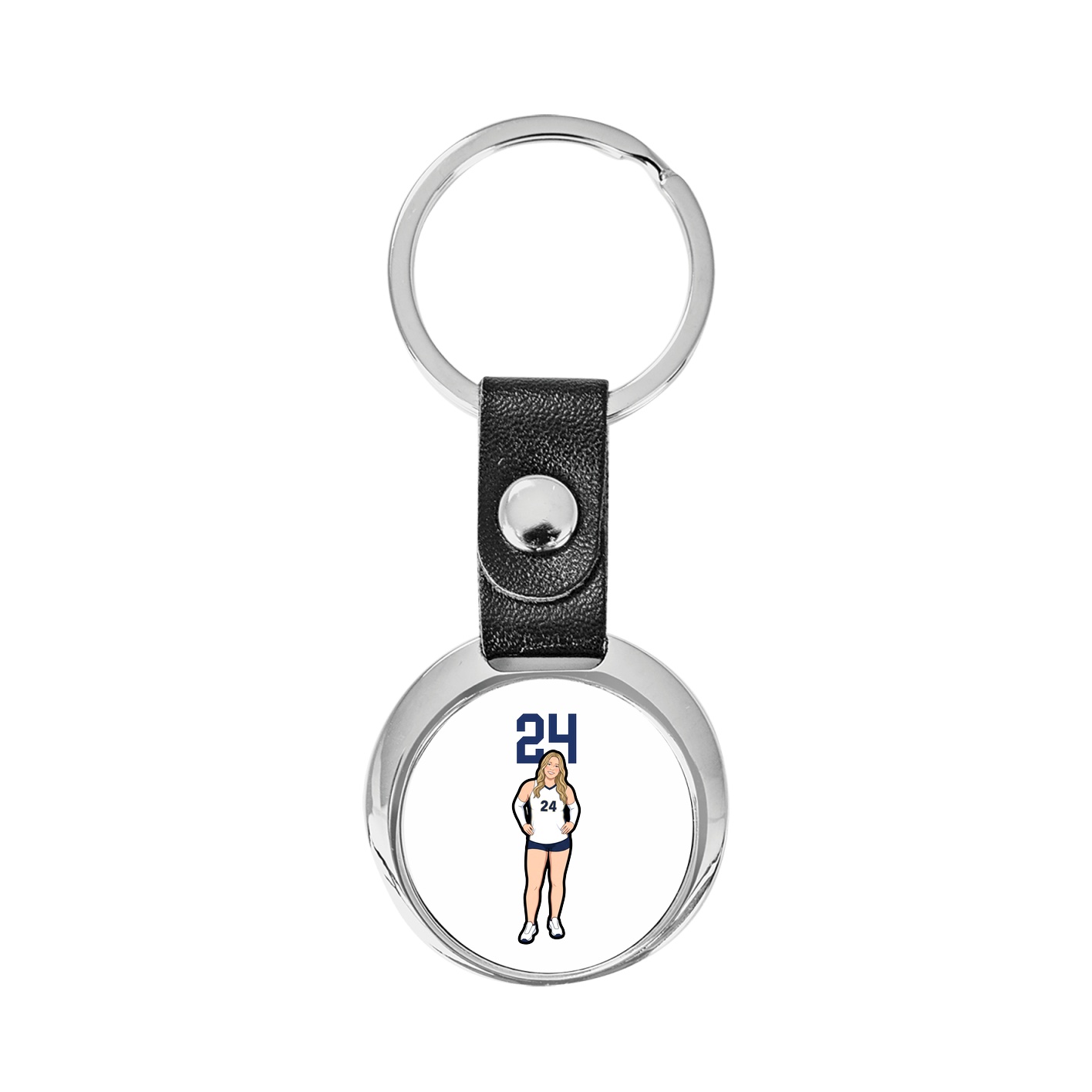 Key Chain — Number Top in Classic