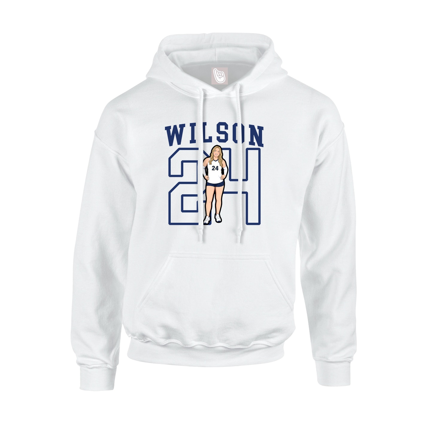 Youth Hoodie — Shirsey in White