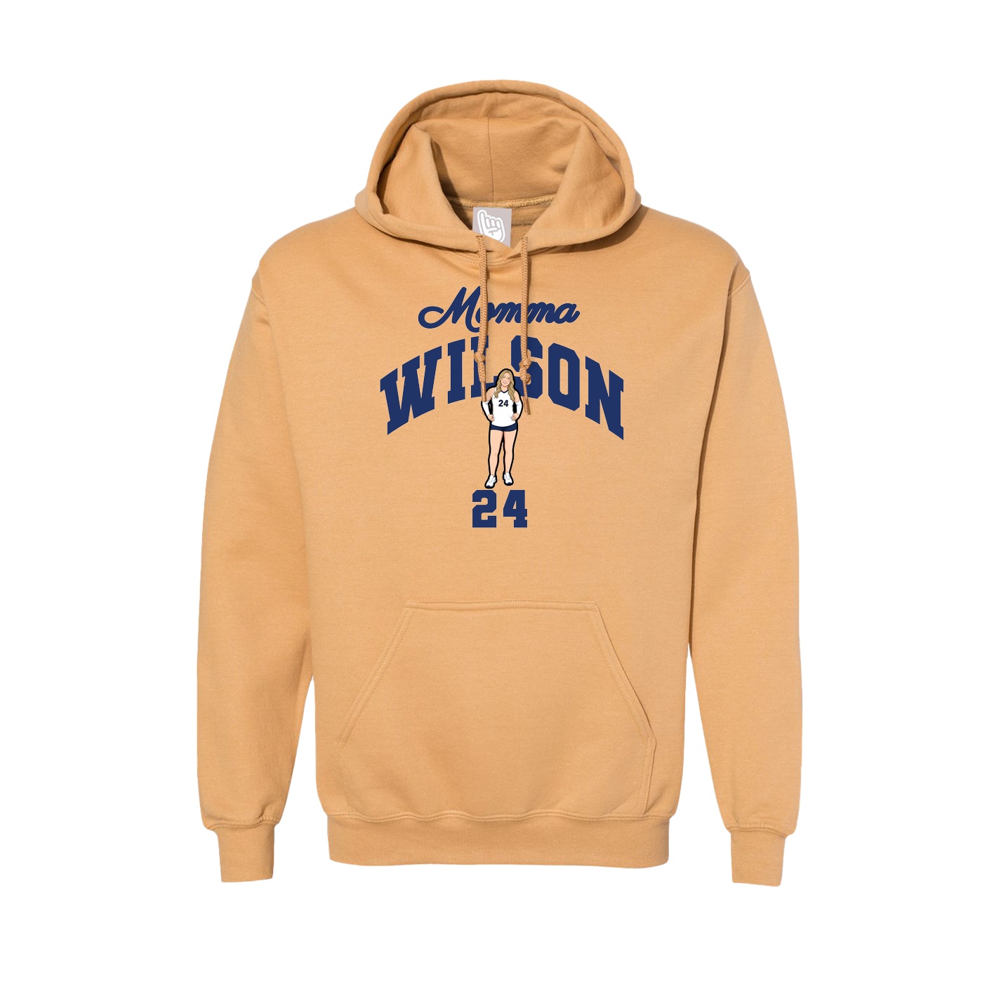 Hoodie — Mothers Day Arch in Vegas Gold