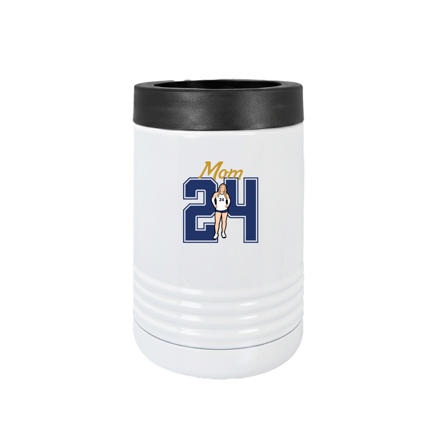 Beverage Holder — Mothers Day Shirsey in White
