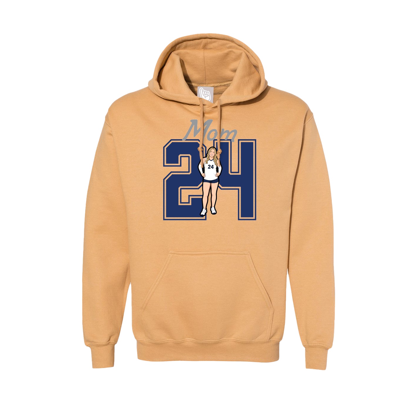 Hoodie — Mothers Day Shirsey in Vegas Gold