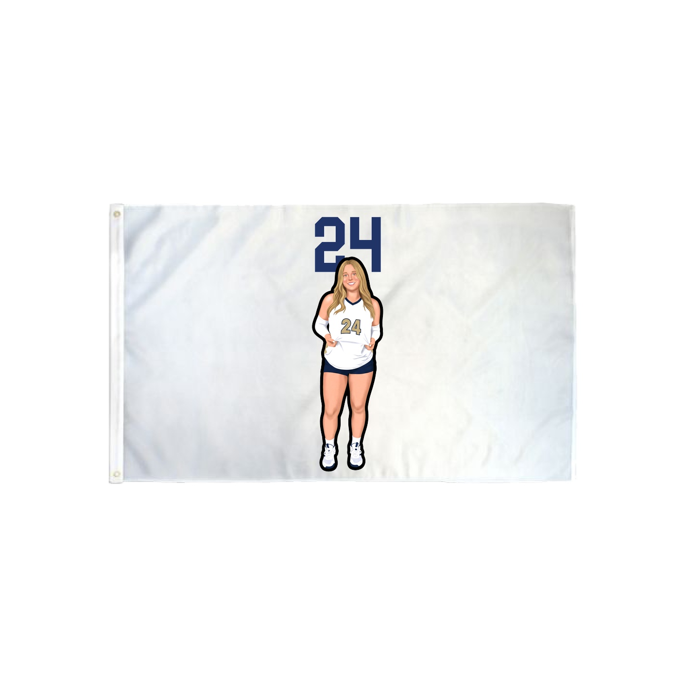 3x5 Flag — Number Top in Classic