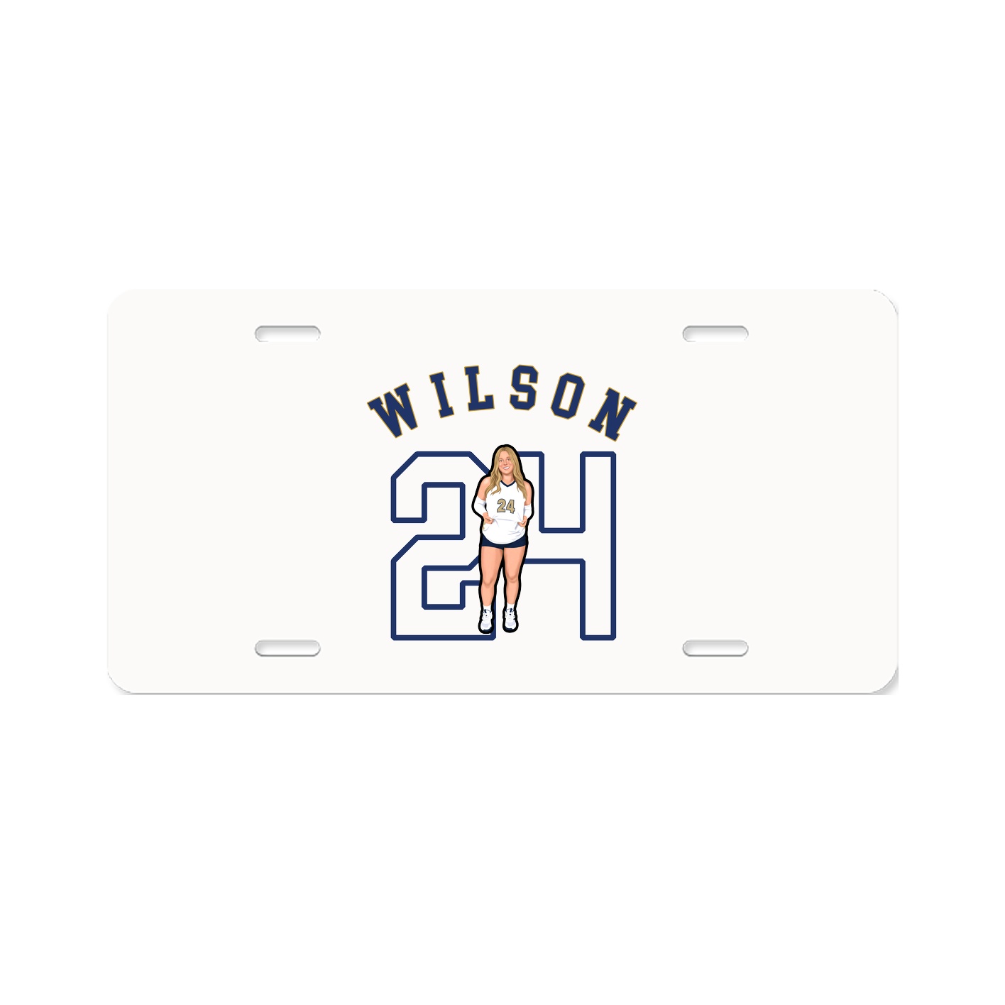 License Plate — Shirsey Arch in Classic