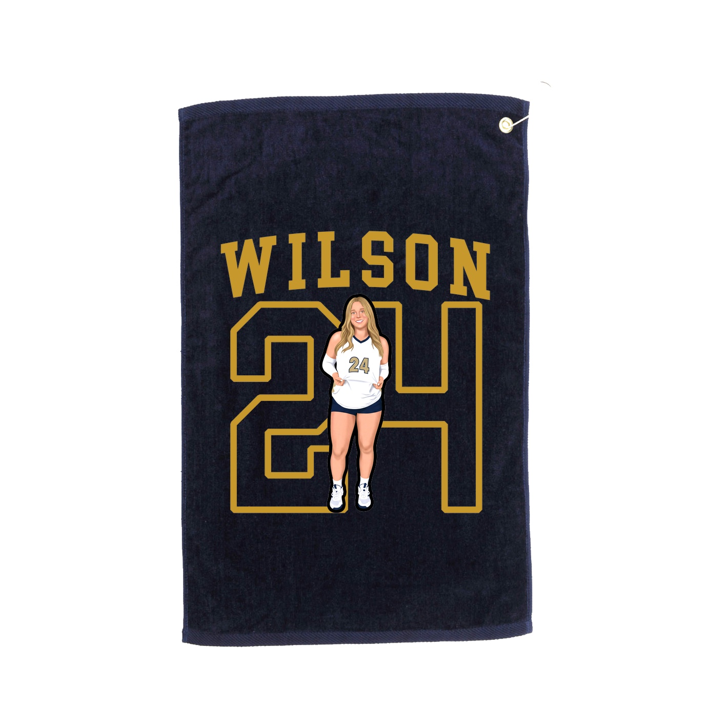 Golf Towel — Shirsey in Navy