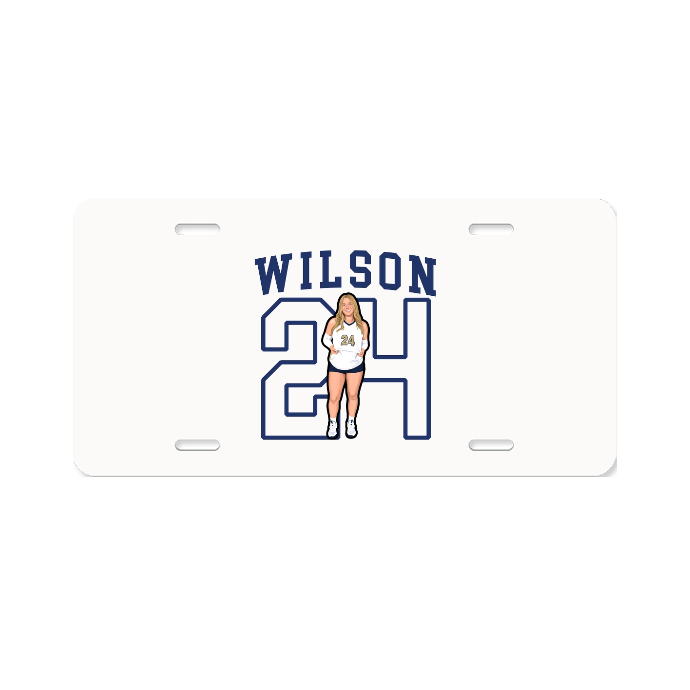 License Plate — Shirsey in Classic