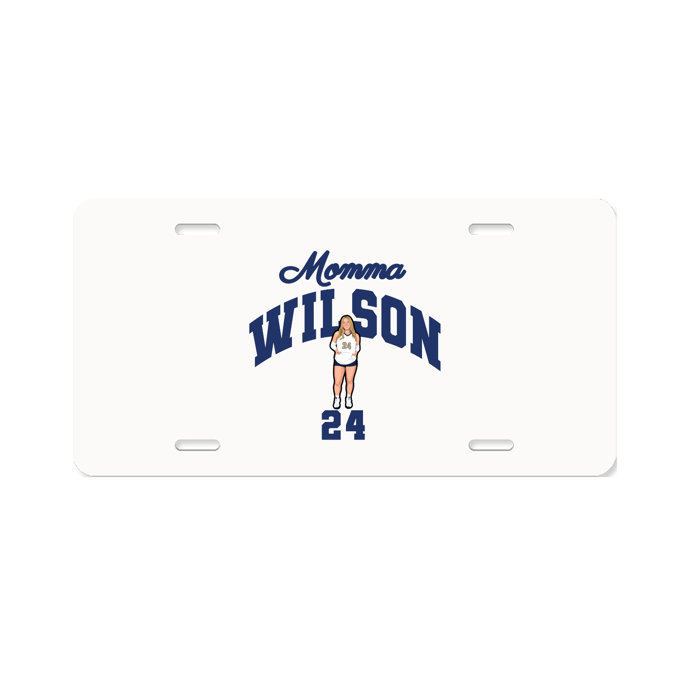 License Plate — Mothers Day Arch in Classic
