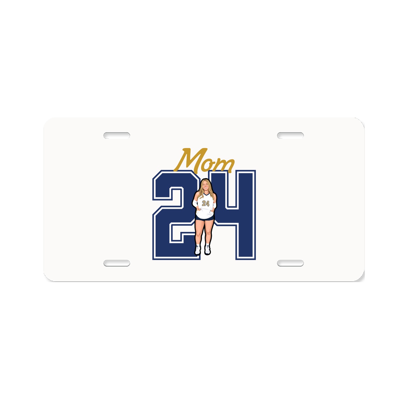 License Plate — Mothers Day Shirsey in Classic