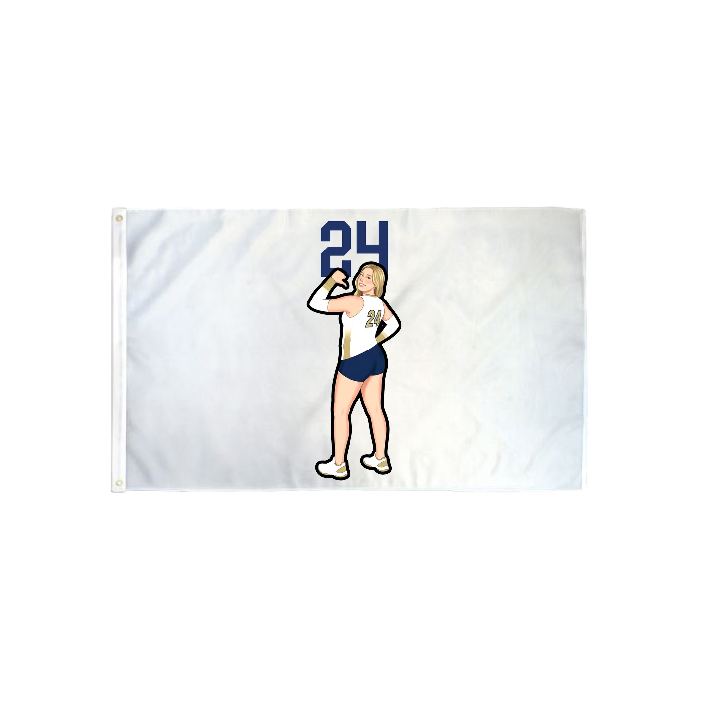 3x5 Flag — Number Top in Classic