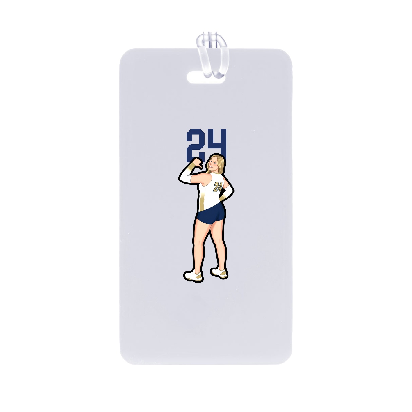 Bag Tag — Number Top in Classic