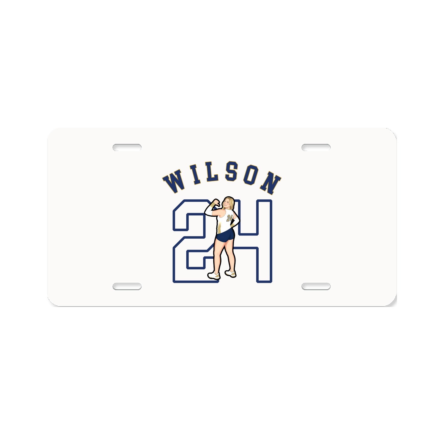 License Plate — Shirsey Arch in Classic
