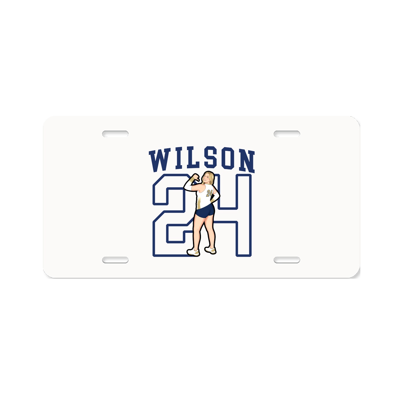 License Plate — Shirsey in Classic