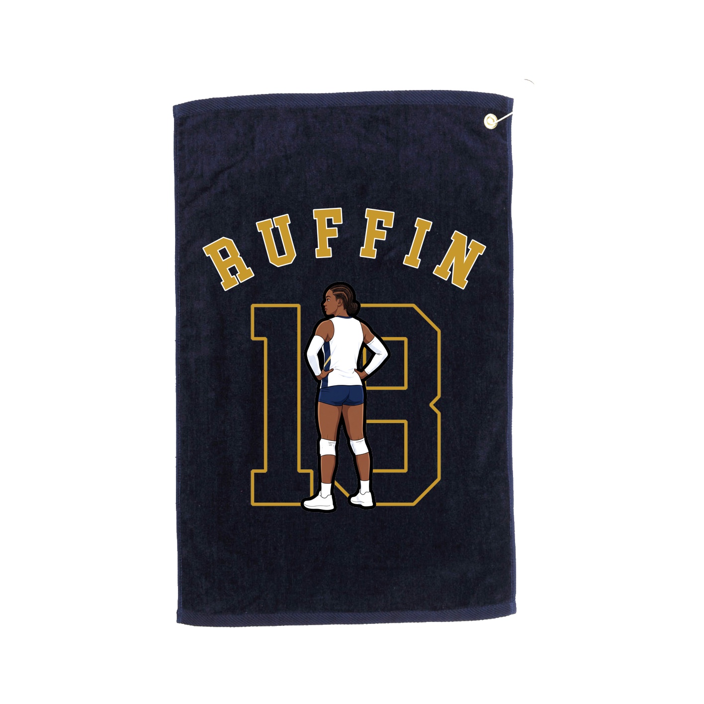 Golf Towel — Shirsey Arch in Navy