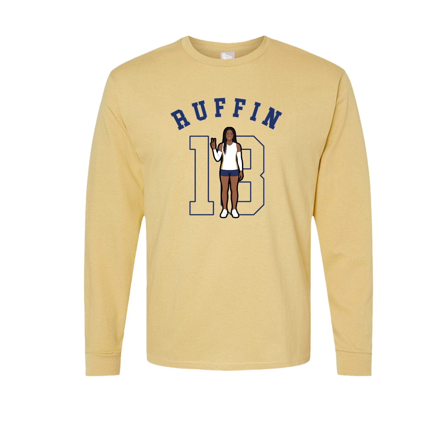 Long Sleeve Tee — Shirsey Arch in Vegas Gold