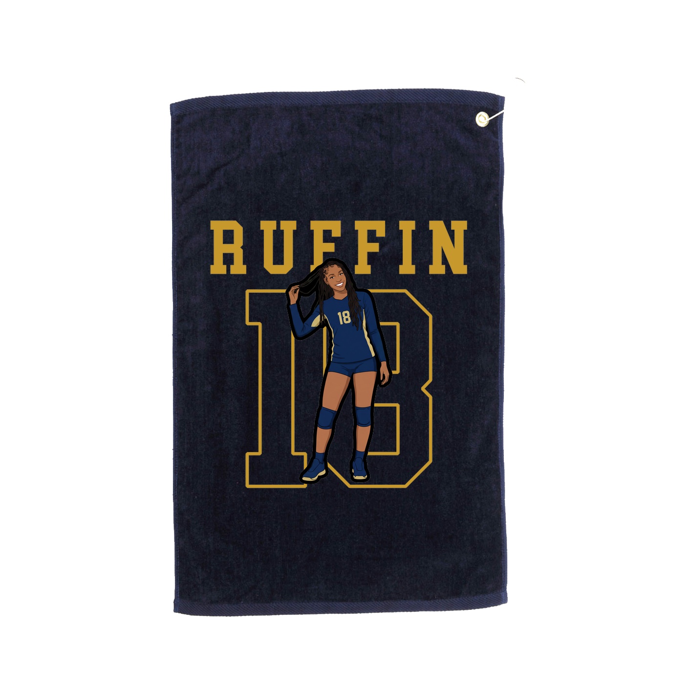 Terry Velour Golf Towel