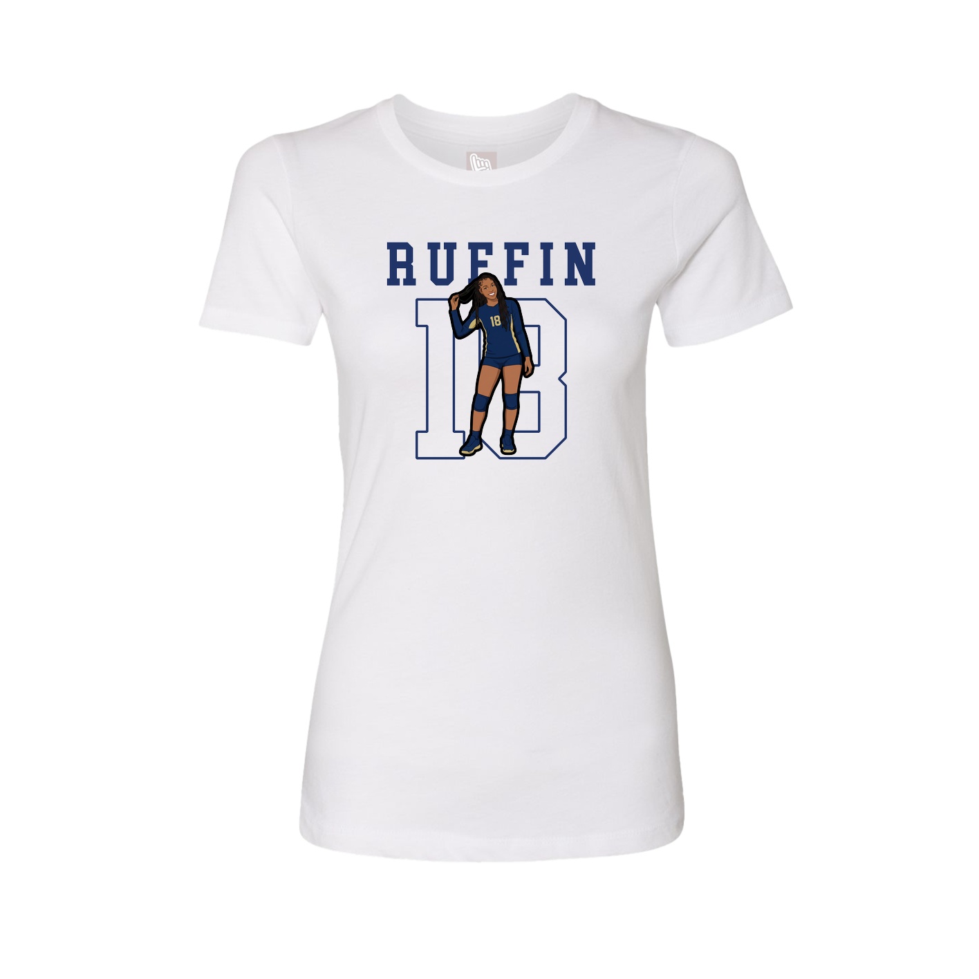 Fitted Women's Tee — Shirsey in White