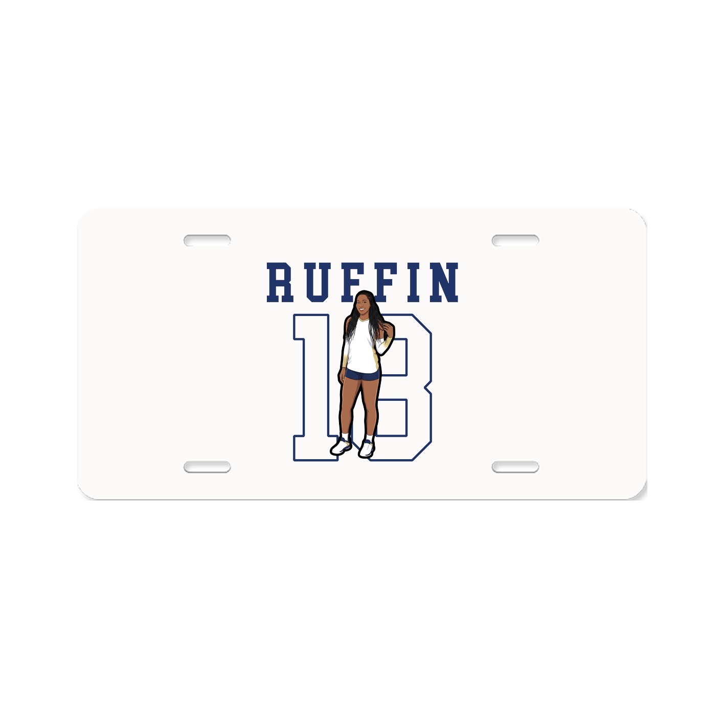 License Plate — Shirsey in Classic