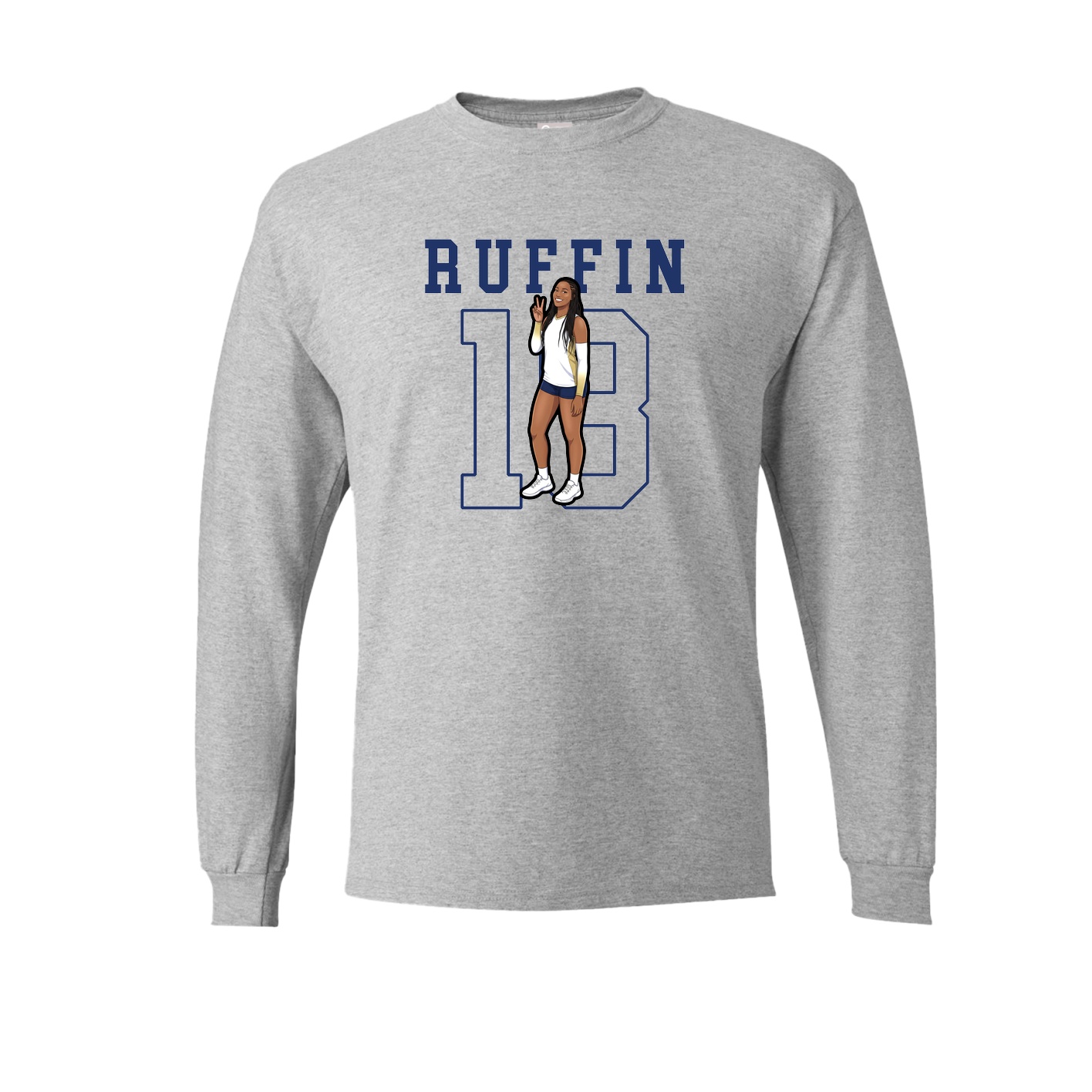 Long Sleeve Tee — Shirsey in Grey