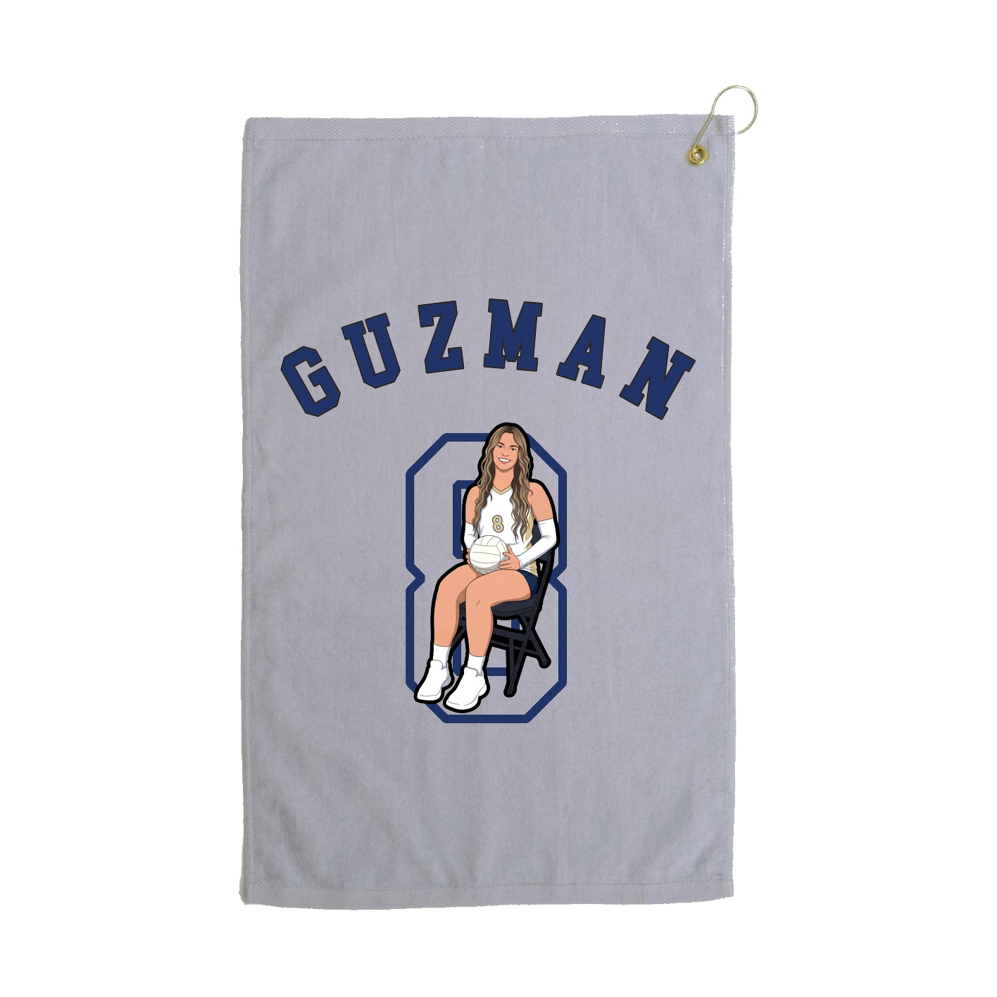 Terry Velour Golf Towel