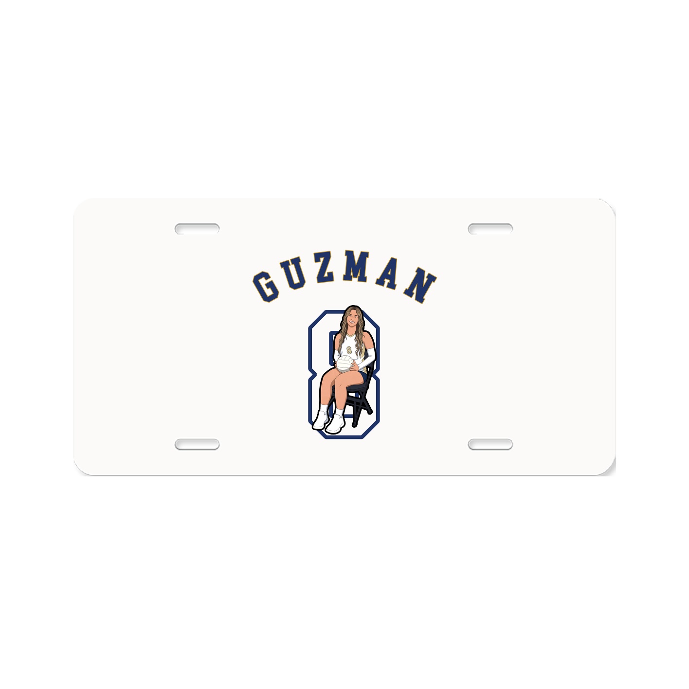 License Plate — Shirsey Arch in Classic