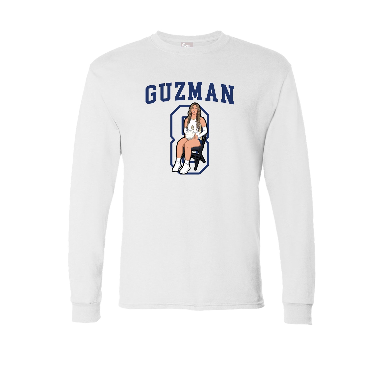 Long Sleeve Tee — Shirsey in White