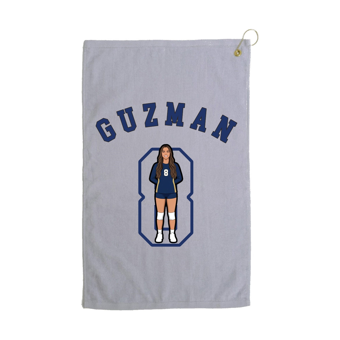 Golf Towel — Shirsey Arch in Grey