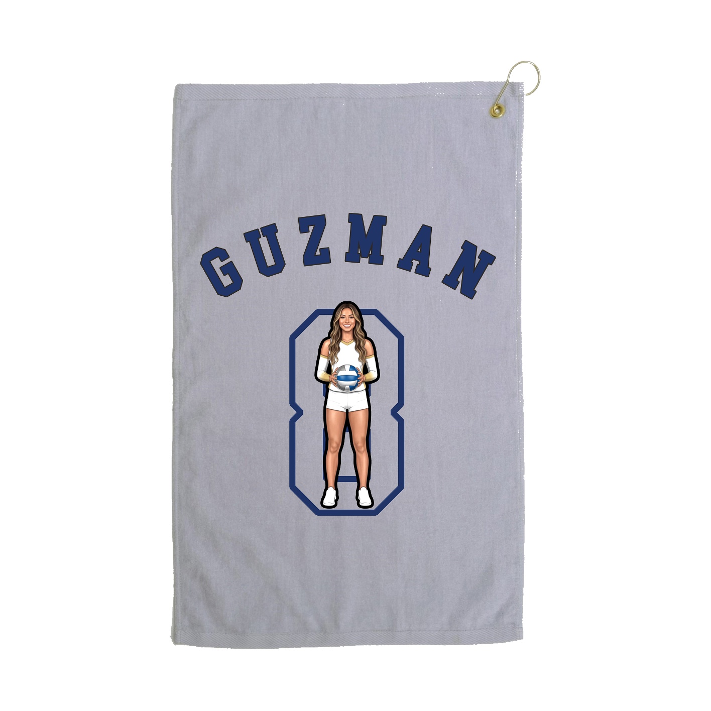 Golf Towel — Shirsey Arch in Grey