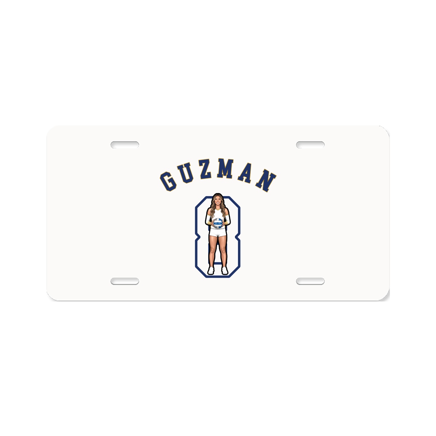 License Plate — Shirsey Arch in Classic