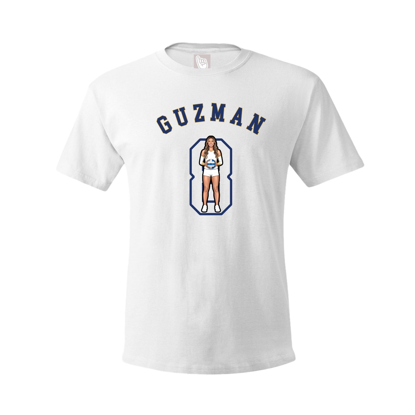 Tee — Shirsey Arch in White