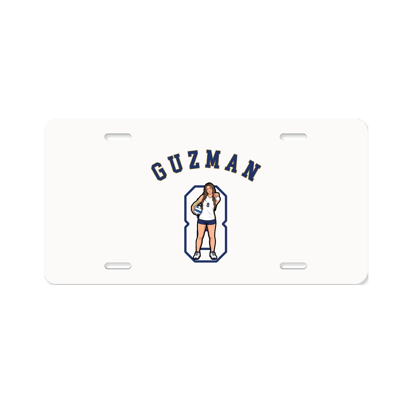 License Plate — Shirsey Arch in Classic
