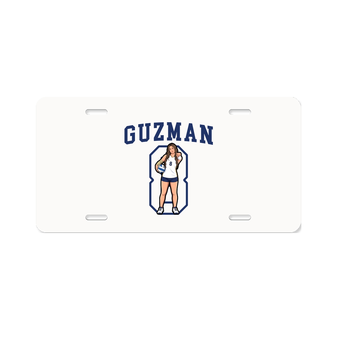 License Plate — Shirsey in Classic