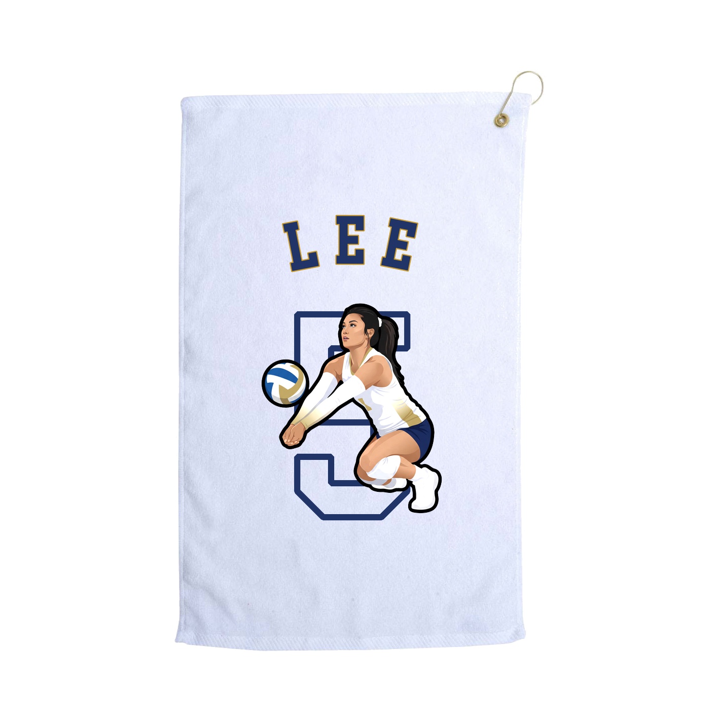 Terry Velour Golf Towel