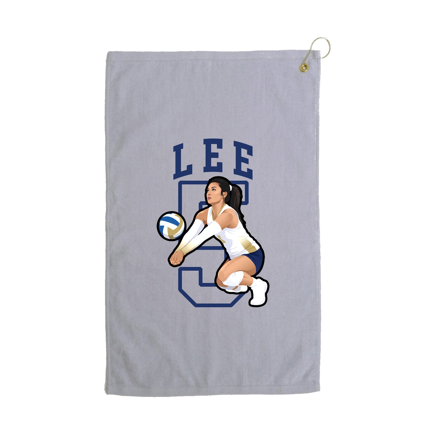 Golf Towel — Shirsey in Grey